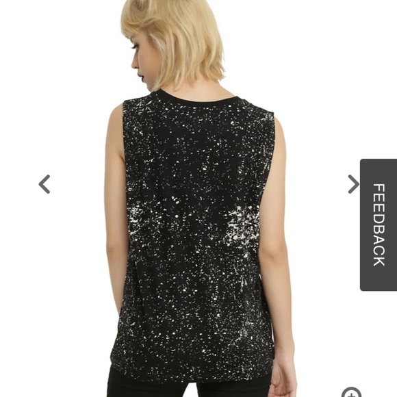 PANIC! AT THE DISCO Splatter Girls Muscle Top - Picture 4 of 11